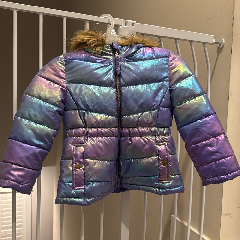 Metallic kids Jacket